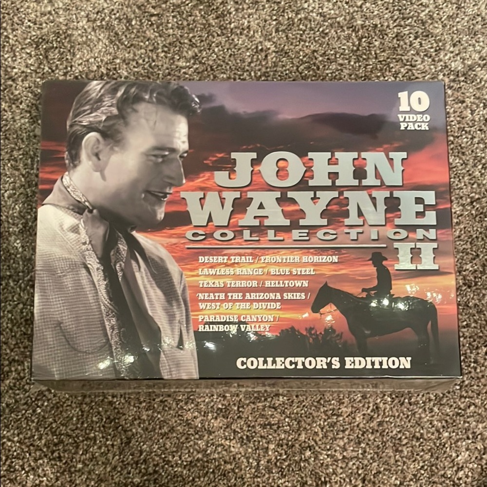 John Wayne Collector’s Edition VHS Box Set